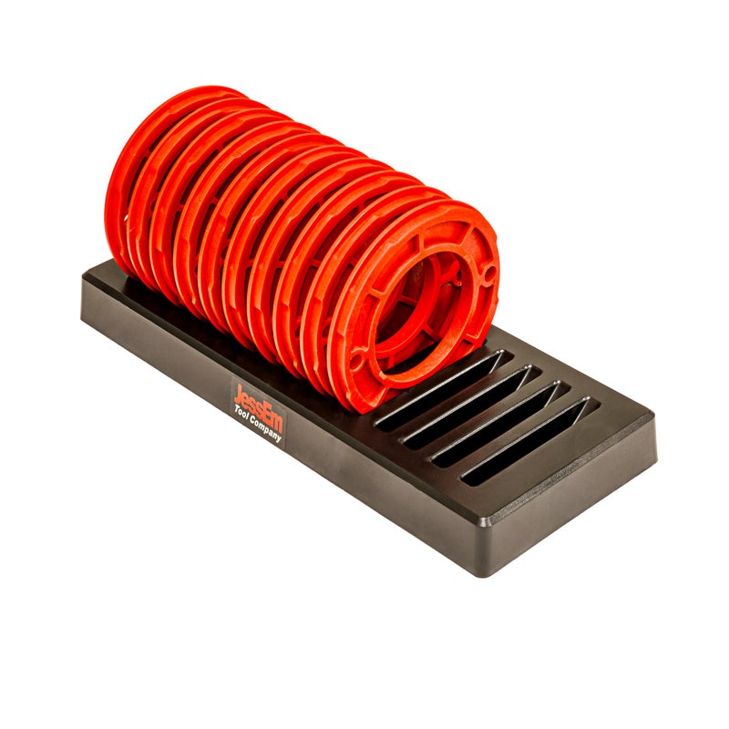 JessEm 02030 10 Piece Insert Ring Kit with Caddy for Rout-R-Lifts, Mast-R-Lifts and Excell II - Image 1